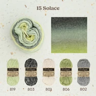 Scheepjes Stone Washed Flow 15 Solace - színátmenetes fonal