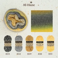 Scheepjes Stone Washed Flow 16 Haze - színátmenetes fonal