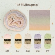 Scheepjes Stone Washed Flow 18 Mellowness - színátmenetes fonal