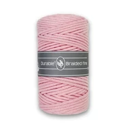 Durable Braided Fine 203 Light Pink cotton cord - rózsaszín zsinórfonal - 3mm