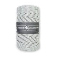 Durable Braided Fine 2228 Silver Gray cotton cord - szürke zsinórfonal - 3mm