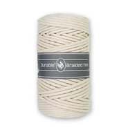 Durable Braided Fine 326 Ivory cotton cord - törtfehér zsinórfonal - 3mm