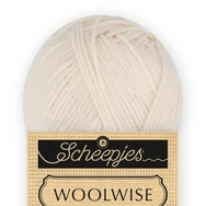 Scheepjes Woolwise 706 Birch Bark - világos bézs merinói gyapjú fonal - wool yarn