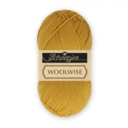 Scheepjes Woolwise 718 Honey Mustard - mustársárga merinói gyapjú fonal - wool yarn