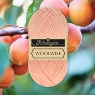 Scheepjes Woolwise 720 Apricot - barackszín merinói gyapjú fonal - wool yarn
