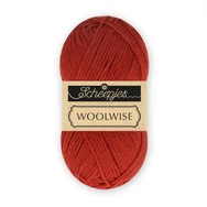 Scheepjes Woolwise 733 Chestnut - gesztenebarna merinói gyapjú fonal - wool yarn