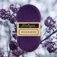 Scheepjes Woolwise 738 Rich Berry - lila merinói gyapjú fonal - wool yarn