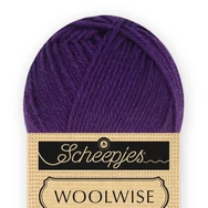 Scheepjes Woolwise 738 Rich Berry - lila merinói gyapjú fonal - wool yarn