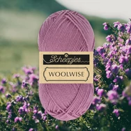 Scheepjes Woolwise 739 Regal Purple - lila merinói gyapjú fonal - wool yarn