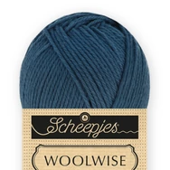 Scheepjes Woolwise 747 Galaxy - sötétkék merinói gyapjú fonal - wool yarn