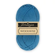 Scheepjes Woolwise 749 Cosmic Blue - kék merinói gyapjú fonal - wool yarn