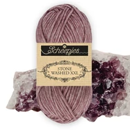 Scheepjes Stone Washed XXL 851 Deep Amethyst lila vastag fonal