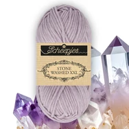 Scheepjes Stone Washed XXL 858 Lilac Quartz - lila vastag fonal