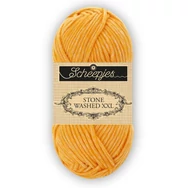 Scheepjes Stone Washed XXL 878 Orpiment sárga vastag fonal