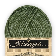 Scheepjes Stone Washed XXL 891 Chlorite Green - sötétzöld vastag fonal