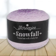 Scheepjes Snowfall 07 Crystal Fig - purple yarn - lila színátmenetes fonal