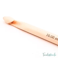 knitpro bamboo - horgolótű - crochet hook - 10mm - kep2