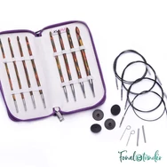KnitPro Symfonie Tunisian Crochet Hook Set - tuniszi fa horgolótű készlet - 01