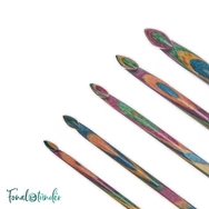 KnitPro Symfonie Crochet Hook Set - fa horgolótű készlet - 3.5-8mm - 04