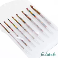 KnitPro Symfonie Tunisian Crochet Hook Set - tuniszi fa horgolótű készlet - 03