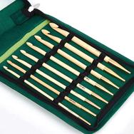 KnitPro Bamboo Tunisian Crochet Hook Set - tuniszi bambusz horgolótű készlet KnitPro Bamboo Tunisian Crochet Hook Set - tuniszi bambusz horgolótű készlet