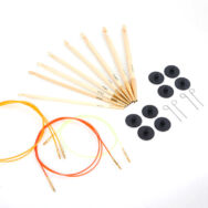 KnitPro Bamboo Tunisian Crochet Hook Set - tuniszi bambusz horgolótű készlet