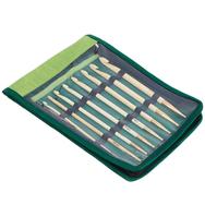 KnitPro Bamboo Tunisian Crochet Hook Set - tuniszi bambusz horgolótű készlet KnitPro Bamboo Tunisian Crochet Hook Set - tuniszi bambusz horgolótű készlet