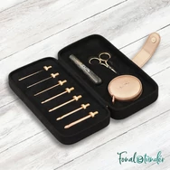 KnitPro Oasis - cserélhető végű horgolótű készlet 2-5mm - interchangeable crochet hook set 