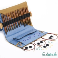 KnitPro Ginger Knitting Needle Set - nemesfa kötőtű készlet