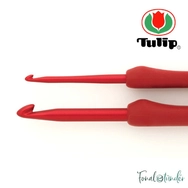 Tulip Etimo Red - crochet hook - japán horgolótű - 3.75 mm