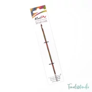 KnitPro Symfonie Tunisian hook - toldható nemesfa tuniszi horgolótű - 3mm - 02