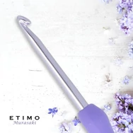 Tulip Etimo Murasaki - crochet hook - japán lila horgolótű - 3.5mm