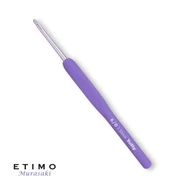 Tulip Etimo Murasaki - crochet hook - japán lila horgolótű - 3.5mm