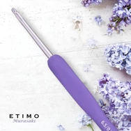 Tulip Etimo Murasaki - crochet hook - japán lila horgolótű - 3.75mm