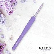 Tulip Etimo Murasaki - crochet hook - japán lila horgolótű - 4mm