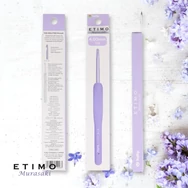 Tulip Etimo Murasaki - crochet hook - japán lila horgolótű - 4mm