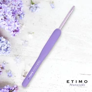 Tulip Etimo Murasaki - crochet hook - japán lila horgolótű - 4.5mm