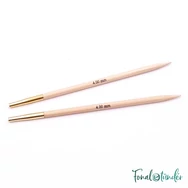 KnitPro Basix Birch - körkötőtű fej - knitting needle tip - 4mm