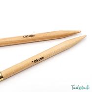 KnitPro Basix Birch - körkötőtű fej - knitting needle tip - 7mm KnitPro Basix Birch - körkötőtű fej - knitting needle tip - 7mm