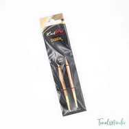 KnitPro Basix Birch - körkötőtű fej - knitting needle tip - 8.5cm - 5mm