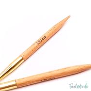 KnitPro Basix Birch - körkötőtű fej - knitting needle tip - 8.5cm - 5.5mm KnitPro Basix Birch - körkötőtű fej - knitting needle tip - 8.5cm - 5.5mm