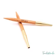 KnitPro Basix Birch - körkötőtű fej - knitting needle tip - 8.5cm - 6mm