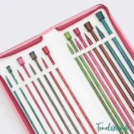 KnitPro Dreamz knitting needle set Delux - kötőtű készlet - 3.5-8mm - 30cm