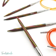 KnitPro Symfonie - cserélehető végű körkötőtű szett- knitting needle set - 4-6mm
