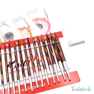 KnitPro Symfonie Delux - cserélehető végű körkötőtű szett- knitting needle set - 3.5-8mm