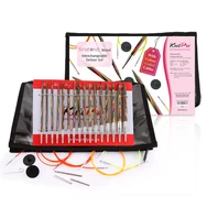 KnitPro Symfonie Delux - cserélehető végű körkötőtű szett- knitting needle set - 3.5-8mm