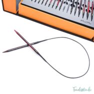 KnitPro Knit and Purr - cserélehető végű körkötőtű szett- knitting needle set - 3-8mm