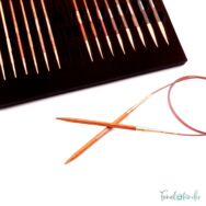 KnitPro Knit and Coffee - cserélehető végű körkötőtű szett- knitting needle set - 3-8mm