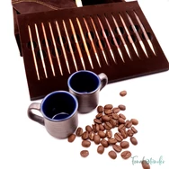 KnitPro Knit and Coffee - cserélehető végű körkötőtű szett- knitting needle set - 3-8mm