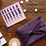 KnitPro J'Adore - exkluzív cserélehető végű körkötőtű szett- knitting needle set - 4-8mm